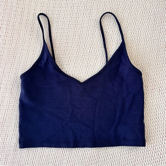 Aritzia Sunday Best Roxboro Camisole in Navy Size XS - Picture 3 of 5